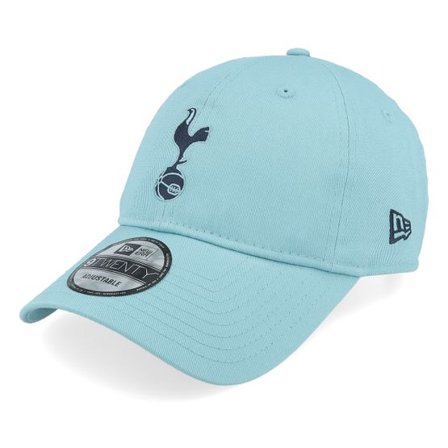 New Era - Football Blå unconstructed Keps - Tottenham Hotspur Seasonal 9TWENTY Light Blue/Navy Dad Cap @ Hatstore