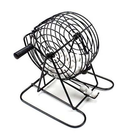 Bingo lotterimaskine, harmonikasæt til fest, hjem, pub, lykkekugler, familietilbehør, udendørs campingudstyr