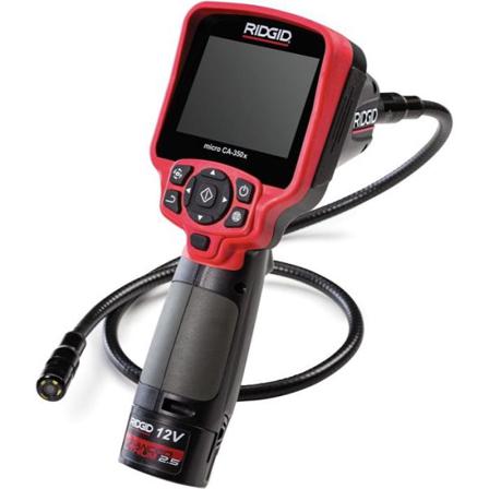 Ridgid Micro CA-350x Videoskop med batteri og lader, Måleinstrumenter