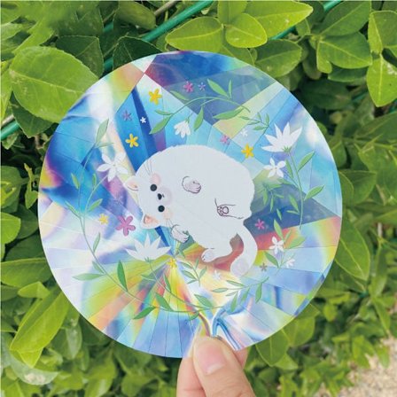 Elektrostatisk Klistermærke Glas Klistermærke 02 02