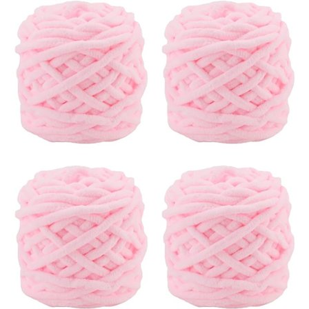 1x 100g stickningsgarn stickgarn för virkning mjuk tjock