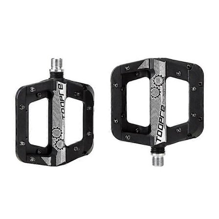 MTB Pedaler BMX Metallpedaler Sykling Sklisikre Forseglede Lager Universelle Plattform Flatpedaler