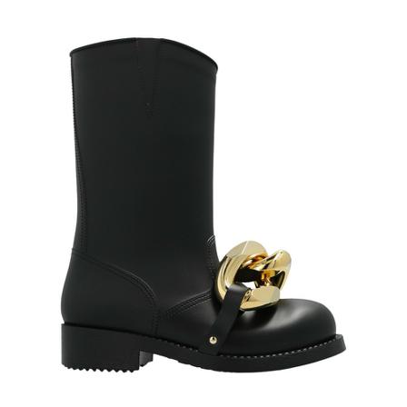 JW Anderson, Embellished rain boots Zwart, Dames, Maat:37 EU