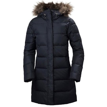 Helly Hansen Aden Down parkas dam - marinblå - L