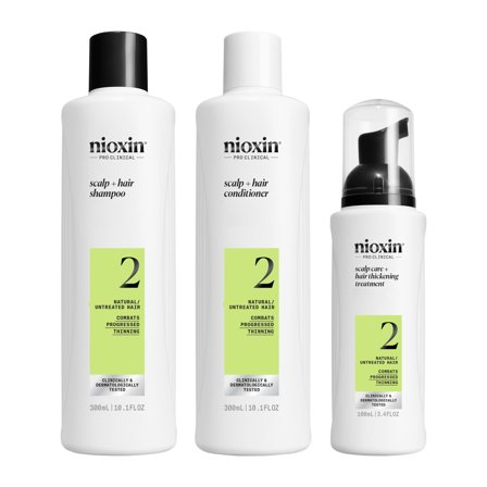 NIOXIN Cura dei Capelli Sistema 2 Kit Trifasico 300ML - Cofanetti per Capelli