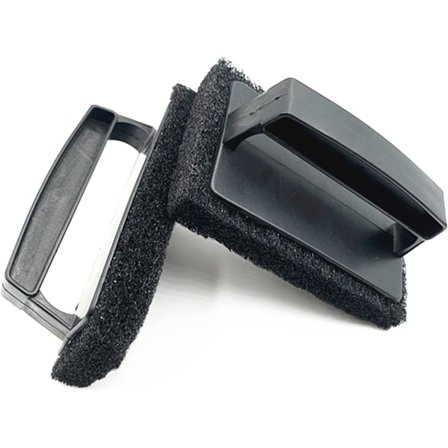 2 st bakplåtsrengörare, snabb rengöring av svarta stensbakplåtar och grillar, gjutjärnsgrytborstar för rengöring av ugnar, galler, spisar etc.