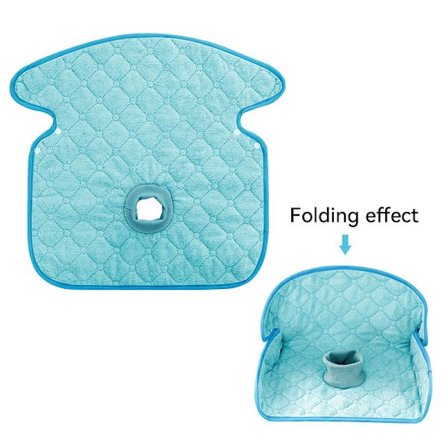 Portable Travel Car Seat Pad - Folding & Waterproof, Protects Car Seat - Soft and Easy to Clean, Also Fits Stroller and Infant Carrier