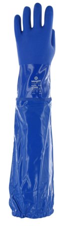 Ansell AlphaTec 23-201 Kemskyddshandske PVC, flossad 10, Arbetskläder