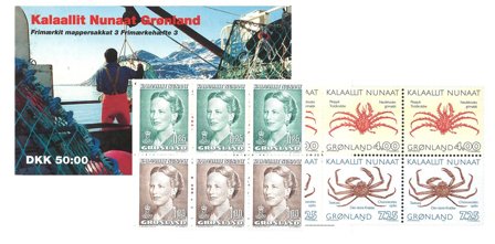 Grønland 1993 - AFA H-3 - Frimærkehæfte - Postfrisk