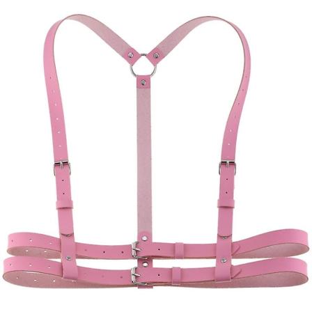 Läderkroppssele Rembälten Rave Smycken För Kvinnor Och Flickor Dansklubb Fest Gotiska Tillbehör