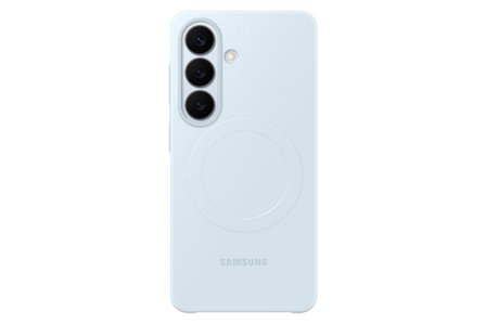 Samsung Galaxy S26 Slim Magnet-deksel (lyseblå) Slankt mobildeksel med beskyttelse mot støt og riper, med magneter