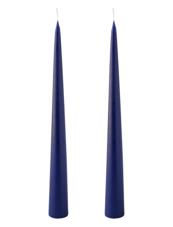 Hand Dipped Decoration Candles, 2 Pack Home Decoration Candles Pillar Candles Blå Kunstindustrien