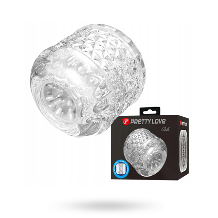 Cole Transparent Stroker - Sexleker Vuxen: Fleshlight, penisring, hylser & pumper