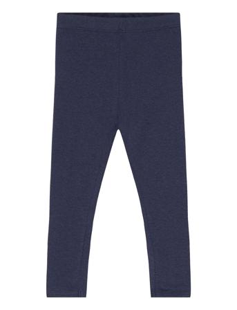 Copenhagen Colors Melange Leggings Marinblå