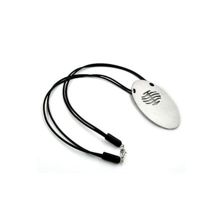 Halsband Oval Rostfritt Stål 50cm - Gl07853