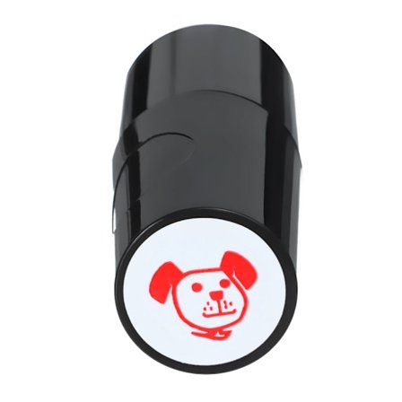 (Spesialtilbud) Golfballstempel Golfstempelmarkør 65+ TRYKK RØD