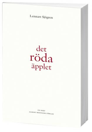 Det röda äpplet : en dikt - Bok av Lennart Sjögren - Danskt band