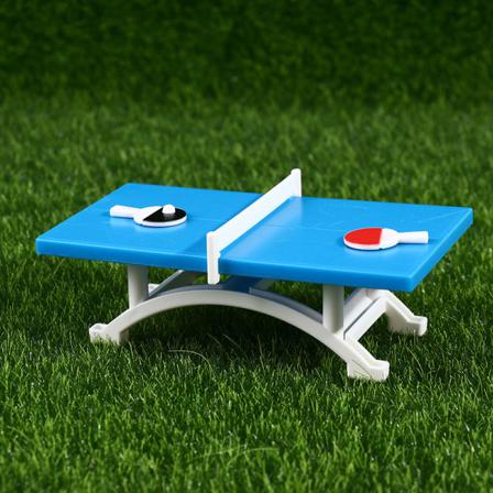 1set 1:12 Dollhouse Mini Sports Scene Ornament Model Dekoration