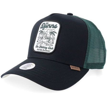 Djinns - Svart trucker Keps - Hft Cap Local Chill Black A-frame Trucker @ Hatstore