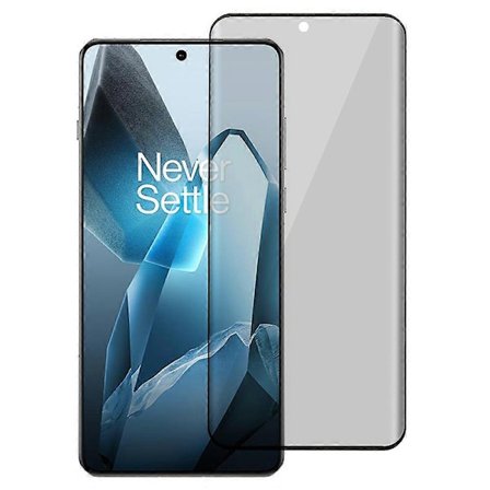 Kompatibel med OnePlus 13 personvernskjermbeskytter buet kant herdet glass anti-spionfilm - Perfekt