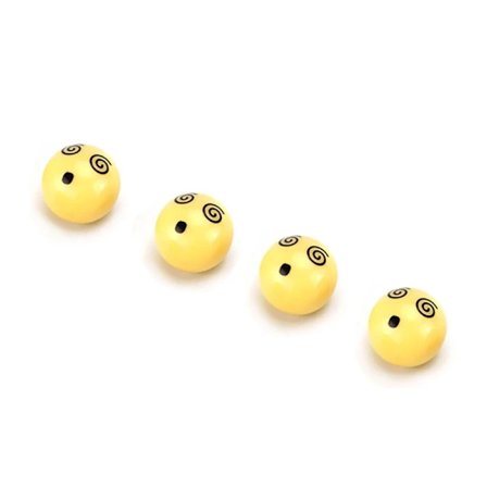 4 kpl pyöreitä pallorenkaan venttiilin rengassuojuksia Luova söpö pölytiivis varkaudenestokoristeellinen polkupyörän korkki universaali moottoripyörän