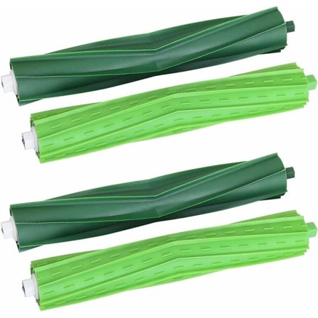 Kompatibel med gummiborstar för flera ytor för iRobot i7 i7+ / i7 Plus i8 i8 Plus E5 E6 robotdammsugare, rullardelar för Roomba E & I-serien