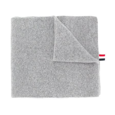 Thom Browne, Scarf Grijs, Heren, Maat:ONE Size