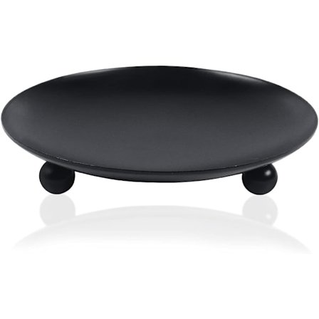 Ljusstake Traditionell Ljusplatta Pelarljusfat Ljusstake Rund Votivljusbricka