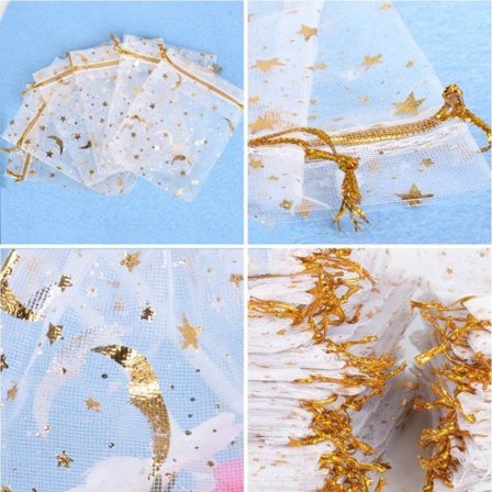 IC Enkel design: Organzaväskan med stjärn- och månmönster är galen