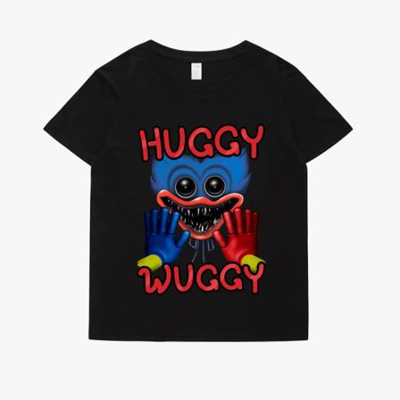 poppy playtime Lasten aikuisten lyhythihainen T-paita A Black M