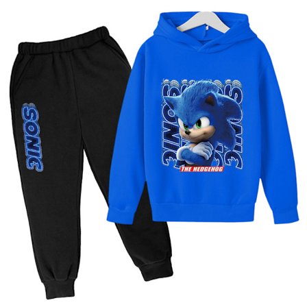 Barn og tenåringer Sonic The Hedgehog hettegenser og bukse