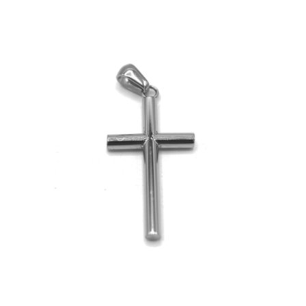 Silverfärgad Kors hänge