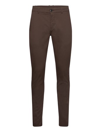 Lindbergh Superflex Chino Pants - Brown - 30 x 30