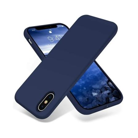 Kuminen tyylikäs suojakuori 3in1 iPhone XS Max - sininen