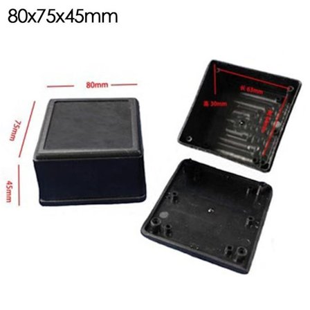 Elektronisk prosjektboks Vanntett deksel Prosjekt 80X75X45MM