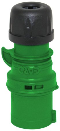 Garo P 316-2 S Støpsel IP44, 4-polet, 16 A Grønn, 2 h, Stikkontakter & kabler