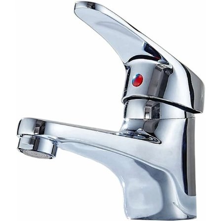 Håndvaskarmaturer Badeværelsesarmatur Armatur Varmt og Koldt Blandingsbatteri Armatur Forkromet Massiv Messing Vask Badeværelse Toiletv,A