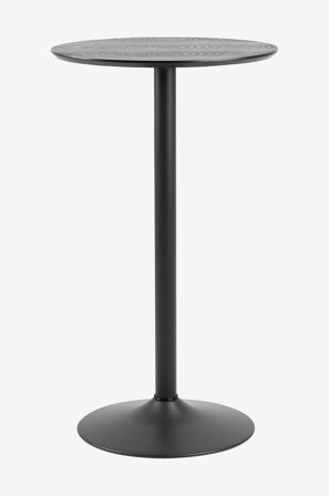 NORDFORM - Barbord Adina, diameter 60 cm - Svart - Barbord - Fra Homeroom