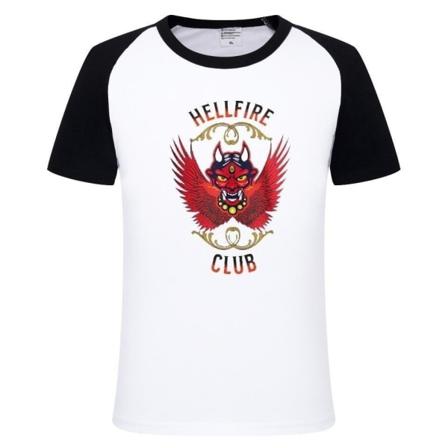 Stranger Things Kläder T-shirt Hellfire Vuxen Xxxl