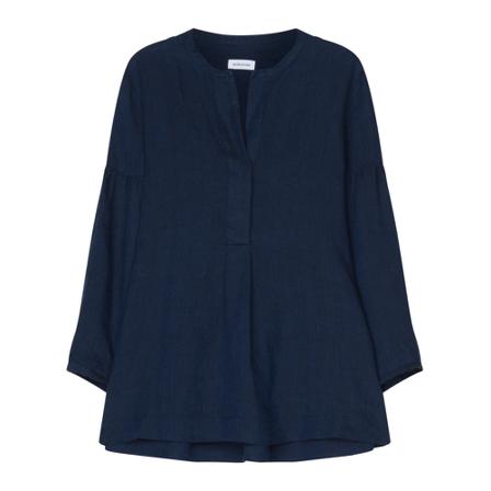 Seidensticker Stand-Up Blouse Regular fit , Blauw , Dames , Maat: S