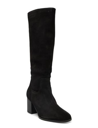 Woms Boots Korkeavartiset Saapikkaat Musta Tamaris