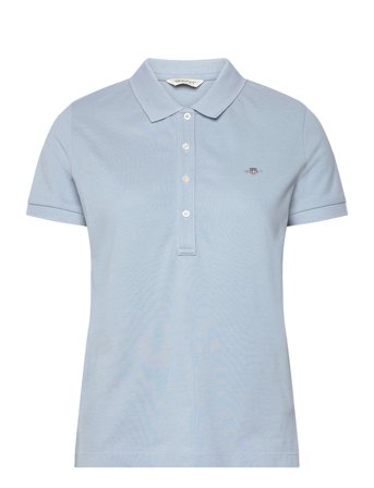 GANT | Slim Sheild Cap Sleeve Pique Polo | S