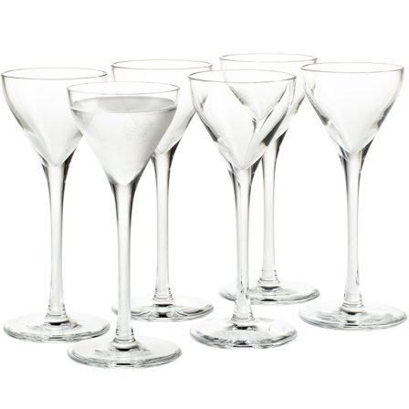 Holmegaard Cabernet Snapseglas Klar 4,5 cl. 6 stk. | KitchenOne