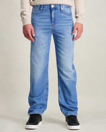 Tommy Hilfiger SKATER MID BLUE DENIM Blau Jeans Jungen - Kids Brand Store