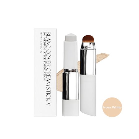 2-i-1 farveændrende foundation stick, medium til høj dækning