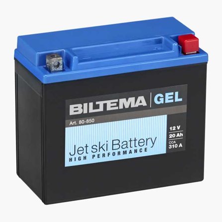 MC-batteri Gel 12 V 20 Ah 175 x 87 x 155/175 mm