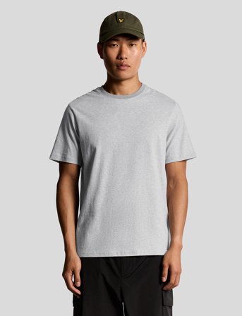 Lyle & Scott Half Raglan T-Shirt - Grey - L