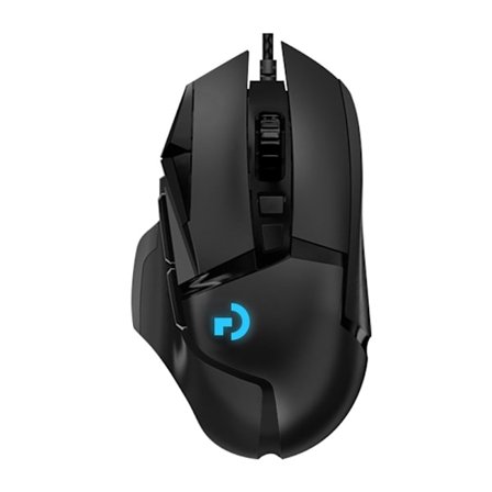 Logitech G502 Hero Trådbunden Gamingmus, 25K Sensor, 25 600 DPI, RGB, Justerbara Vikter, 11 Programmerbara Knappar