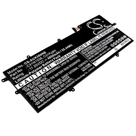 Batteri till Notebook, Bärbar dator för Asus UX360UA, Q324UA, UX360UA-1C m.fl.