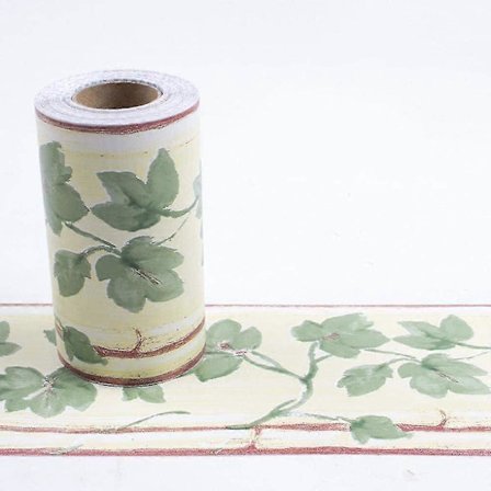 Tapetkant Stick & Peel Soverom Baderom Kjøkken Veggdekor Kant Tapetkant 10CMX10M